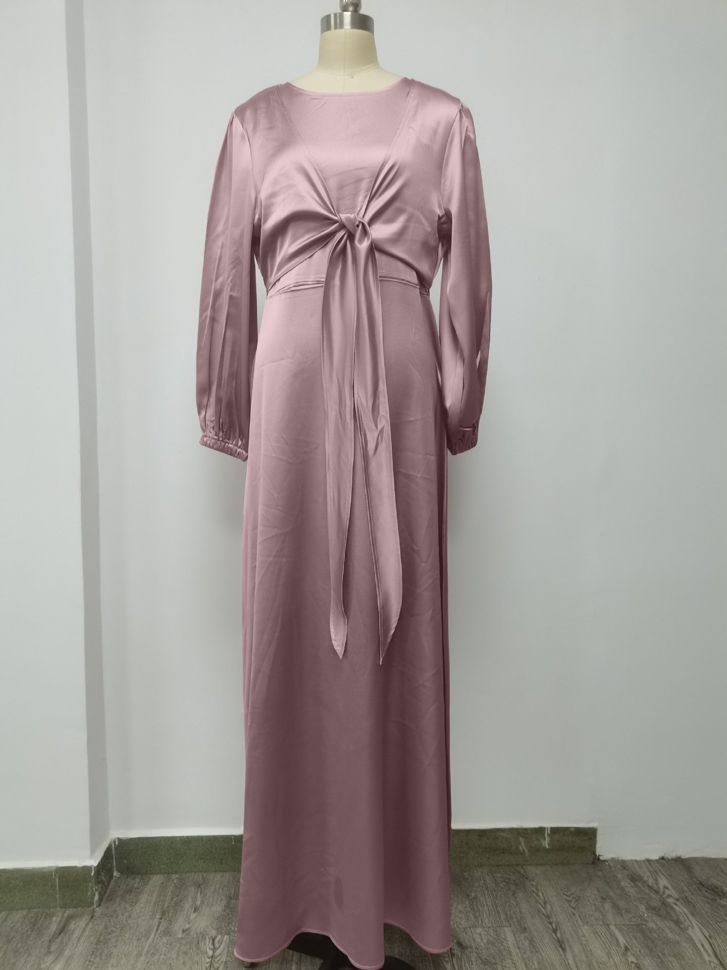 Ramadan Eid caftan Abaya robe en Satin femmes musulmanes Hijab maroc dubaï"